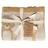 Bio Babydecke nidito Beige, Senf, Grau