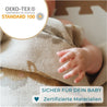 Babydecke Bio-Baumwolle Beige